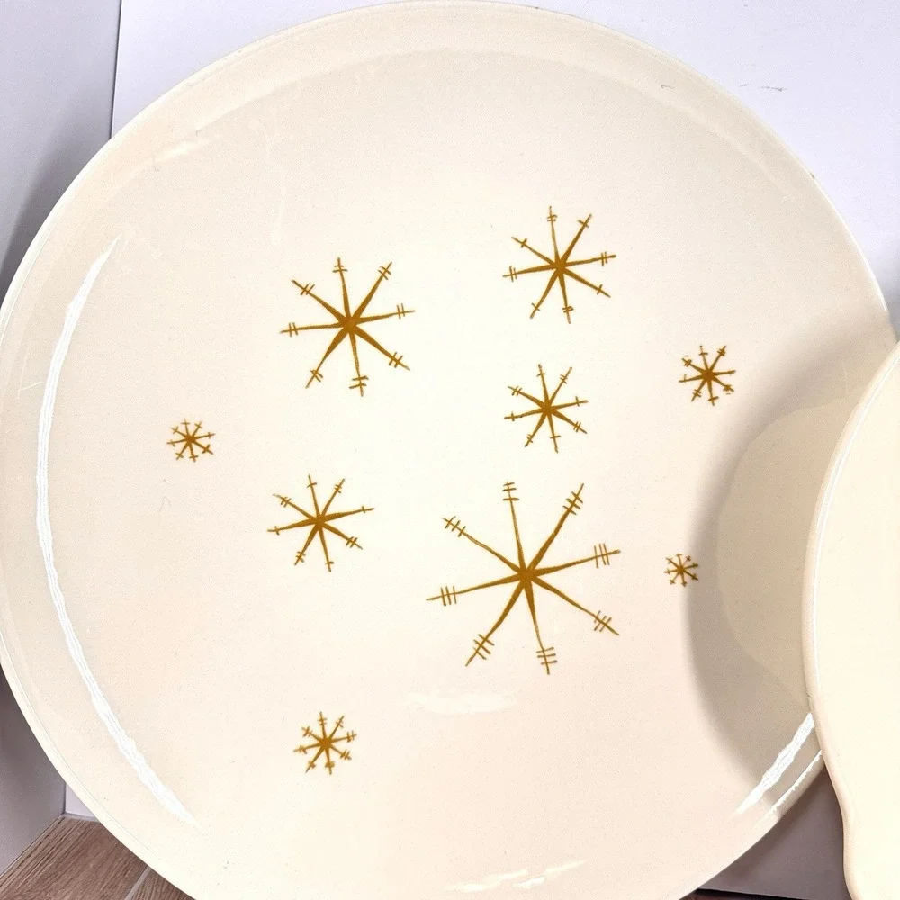 Royal China‎ Star Glow Atomic Dinner Plates 11